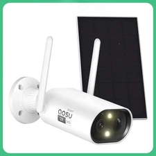 1/2/4 pcs Wifi Solar Camera Wire-free Outdoor Built-in Battery Security Camera