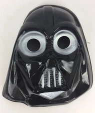 VTG 1977 Star Wars Darth Vader Ben Cooper Halloween Mask Original Costume NOS