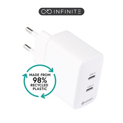 eSTUFF W128189076 ES637035-BULK INFINITE (GRS) USB-C Charger EU PD 35W Dyna ~E~