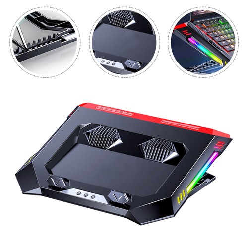 PC Computer Rack Ultra Silent Case Lüfter Kühlkühlung Laptop -Kühlkissen - 第 1/12 張圖片