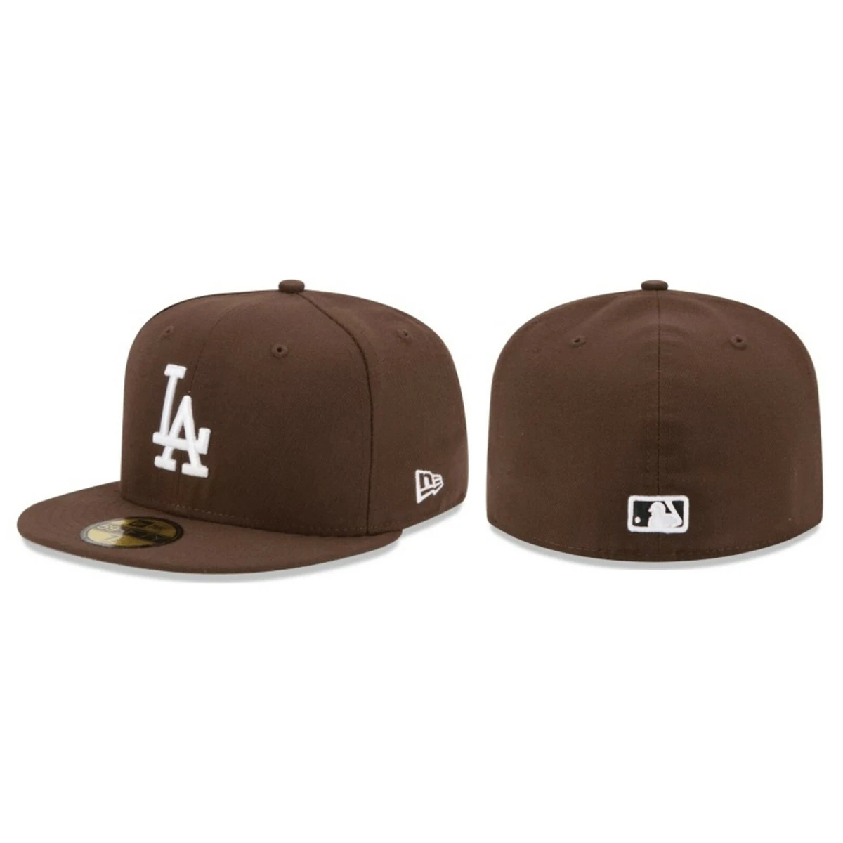 MLB - Los Angeles Dodgers 59FIFTY Fitted New Era Cap - Brown