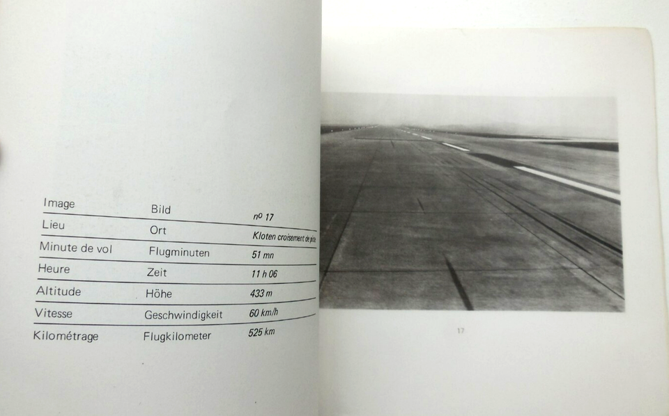 Peter Knapp. SR-701, Paris-Zurich 17. Artist Book. 1000 Ex. Paris, 1971 ...