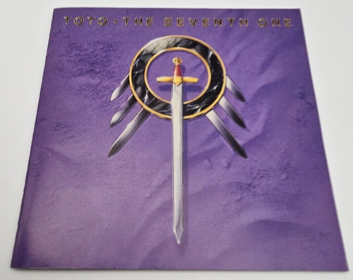 TOTO The Seventh One Japan Rare Vintage CD 32DP 5001 w/PROMO Sticker 1988 F/S - Picture 12 of 15