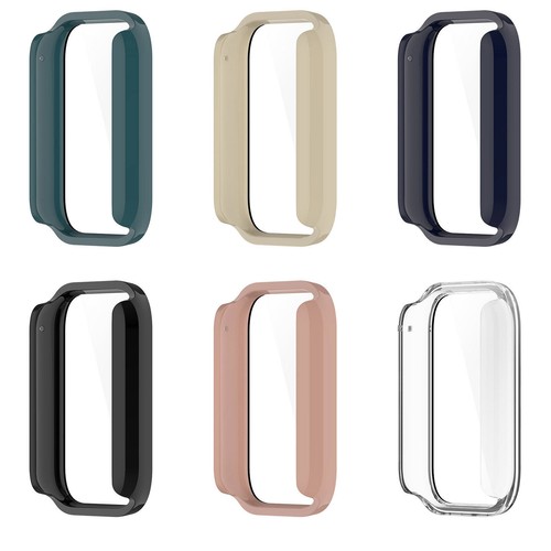 Für Xiaomi Smart Band 8 Pro Schutzhülle PC Glas Screen Protector Full Cover Case - Zdjęcie 3 z 15