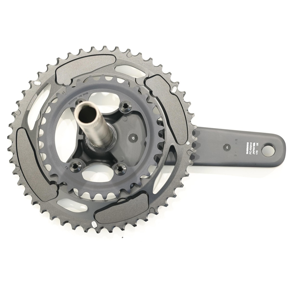 Shimano GRX 2x FC-RX810 11-Speed Crankset, 170mm 48 31 | eBay