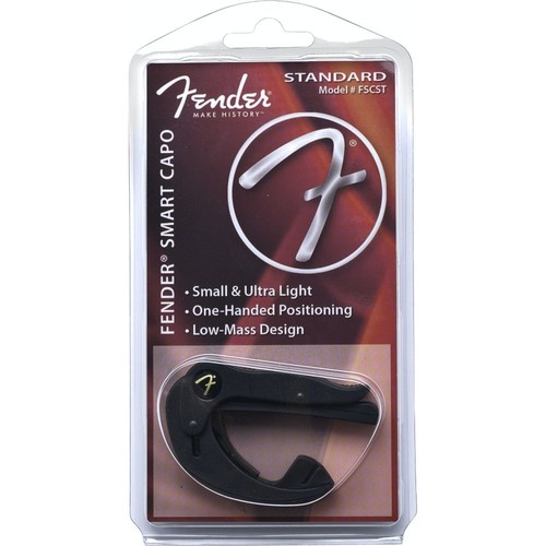 Fender Smart Capo for 6_string Guitar, Black. 09920401001 - Picture 3 of 4