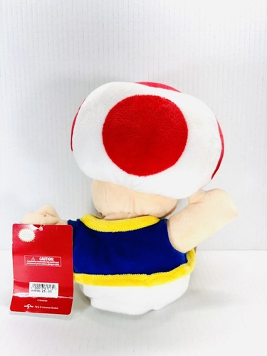 Toad Puppet Super Mario 10" Plush Universal Studios Nintendo World Official NWT - Picture 3 of 9
