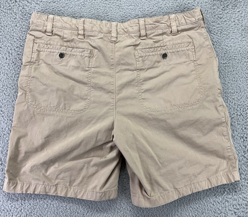 Orvis Herren Shorts 42 Khaki Braun Stretch 100% Baumwolle Twill Outdoor Wandern - Bild 3 von 12