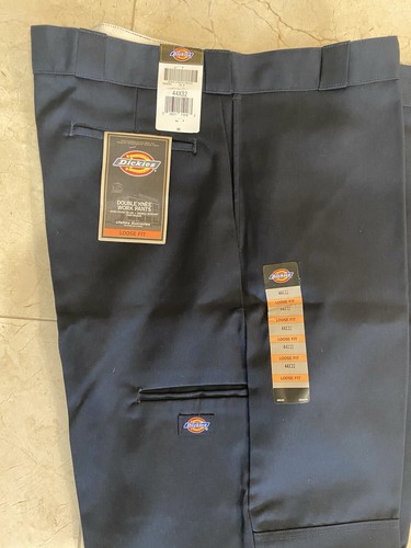 Dickies Men's 85238 Loose Fit Double Knee Work Pant High Waist Straight leg - 第 3/8 張圖片