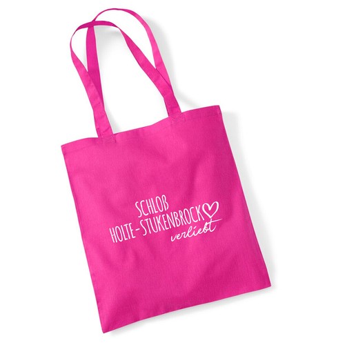 Jutebeutel Schloß Holte-Stukenbrock verliebt Tasche Baumwolle Geschenkidee Souve - Picture 29 of 36