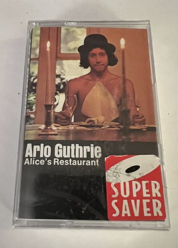 Arlo Guthrie - Alice's Restaurant Cassette tape audio NEW SEALED IN SHRINK