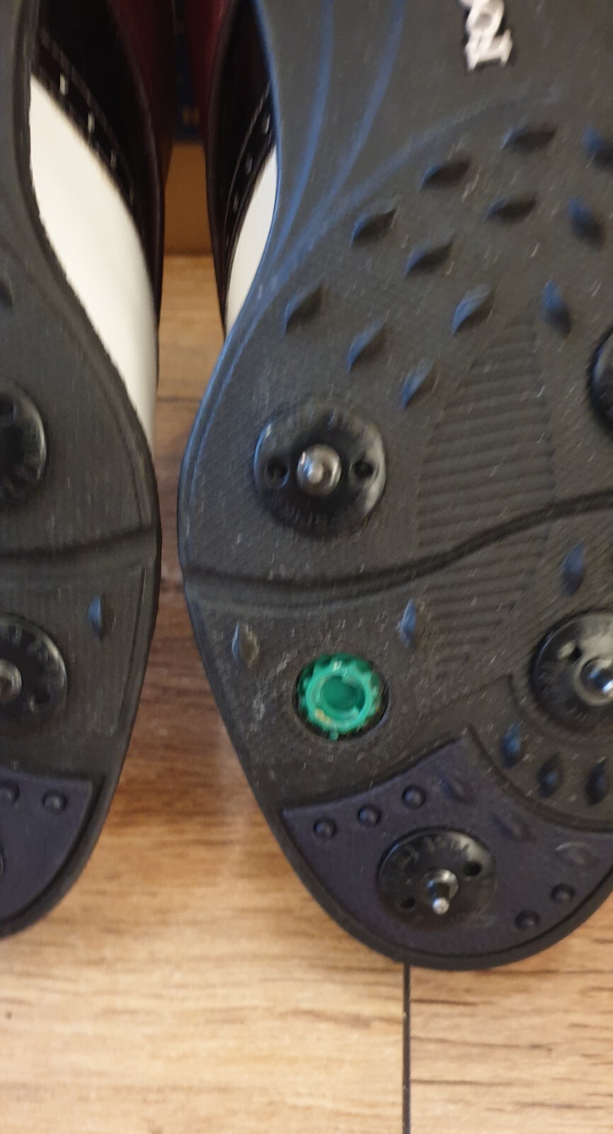 Ladies Footjoy Aqualites Leather Golf Shoes White/Browny Red Size 6 eBay