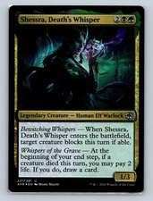 Magic the Gathering - MTG - AFR - Shessra, Death's Whisper - Foil - Uncommon