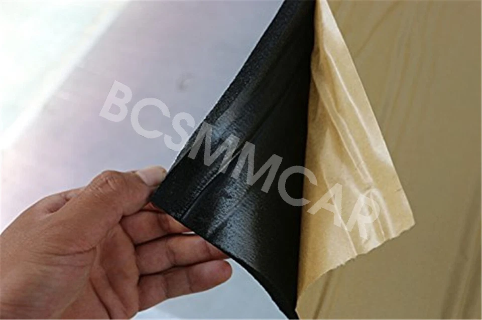 Automotive Car Sound Deadening Insulation Heat Barrier Noise Proof Deadener Foto 3 de 4