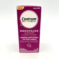 Centrum Complete Multivitamin Supplement Support Menopause 30 Tabs Exp 1/26 New