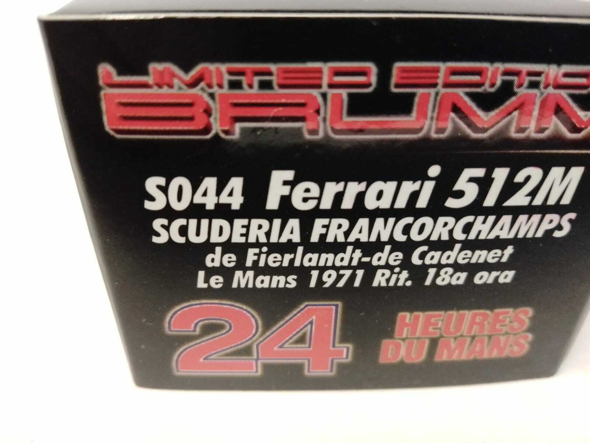 BMW 3.5 CSL #42 Posey/de Fierlandt/Grohs 24h Le Mans 1976 1:43 Spark