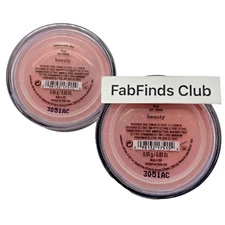 2x BareMinerals Loose Mineral Powder Blush in Beauty 0.03oz/0.85g Sealed
