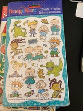 1997 Nickelodeon RUGRATS Stickers 2 Sheets American Greetings NIP 