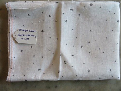 10% Off Zweigart - 32 count Stamped Belfast Linen - White with Grey Sparkle