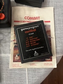 Atari Vintage CX-2600A Console Joysticks Paddles Pac-Man Pitfall Lot Not Tested