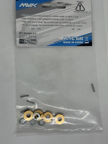 Juego de bujes hexagonales de rueda de aluminio Maverick de 12 mm (4 piezas) MVK150184 - Imagen 2 de 2