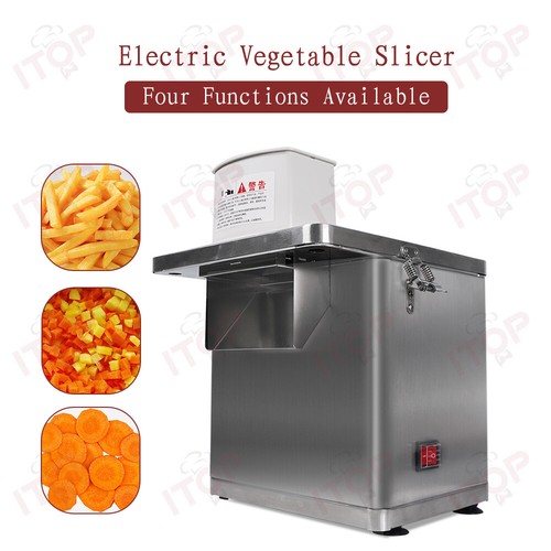 Vegetable Dicing Machine French Fry Potato Cutter Chipper Slicer with Food Inlet - Bild 4 von 10