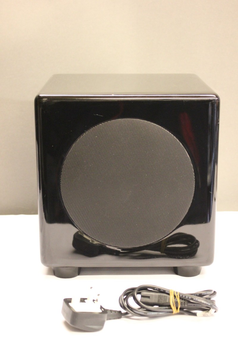 SCANDYNA MICROPOD SUB WIRED ACTIVE SUBWOOFER ONLY NO SPEAKERS SCANDYNA MICROPOD SUB WIRED ACTIVE SUBWOOFER ONLY NO SPEAKERS