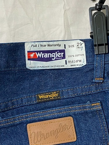 Pantalones cortos de mezclilla Wrangler talla 29 totalmente nuevos de lote antiguo colección Wrapid Transit - Imagen 8 de 9