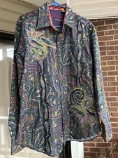 Robert Graham Limited Edition Mens Sz L Class...