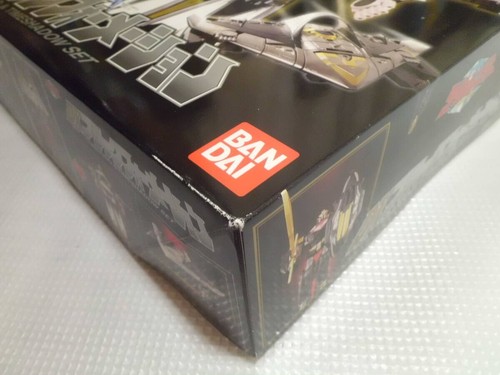 Bandai Timeranger DX TimeRobo & TimeShadow Black Formation Chogokin Figure New - Picture 4 of 9
