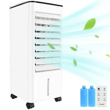 3-IN-1 5.5L Portable Air Conditioner, Evaporative Cooler Remote Control Room