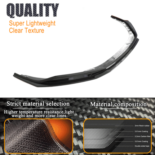 Se adapta a Audi R8 GT V10 2022-24 Dry Carbon labio delantero alerón delantero - Imagen 9 de 13