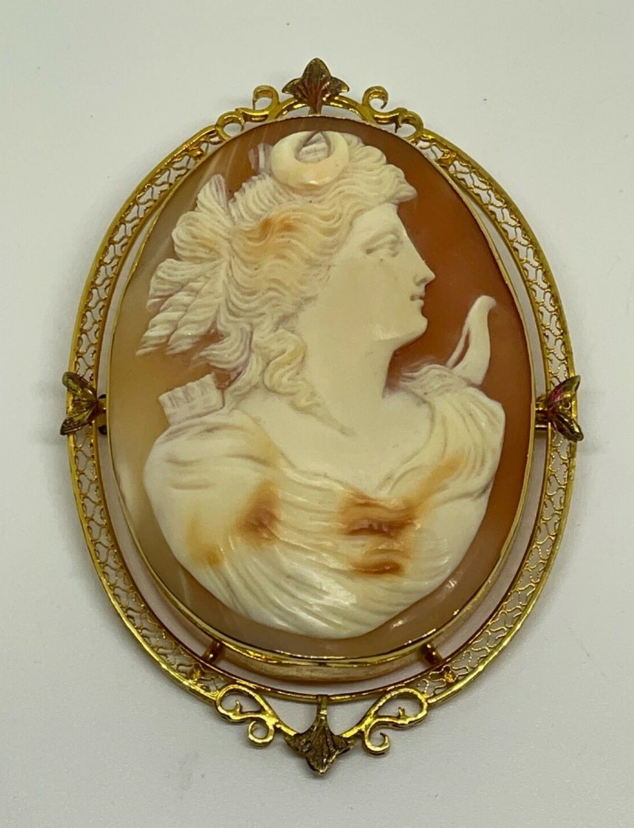 1920 on sale cameo brooch