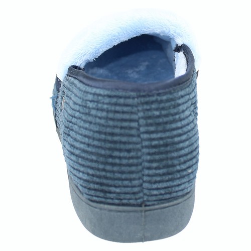 Ladies 204766 Slip On Casual Winter House Slippers By Freestep £12.99 - Picture 7 of 11