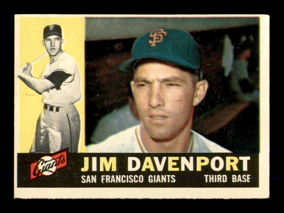 1960 Topps #154 Bobby Davenport EX-MINT Baseball Card OBGcards