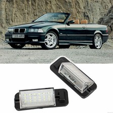 2x LED Kennzeichenleuchte BMW 3er E36 Cabriolet Nummernschildleuchte