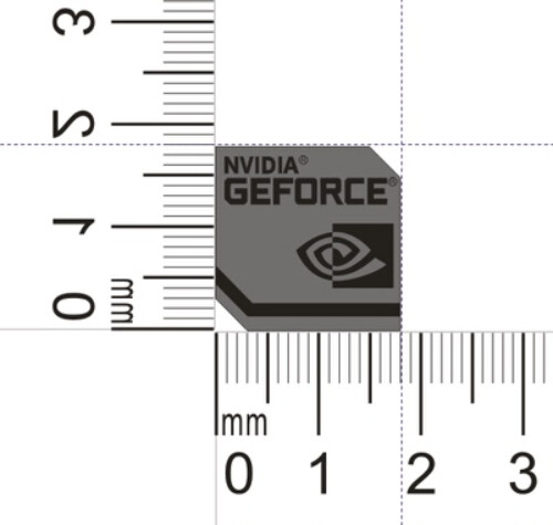 Autocollant métallique NVIDIA GeForce GTX RTX pour ordinateur portable tablette ordinateur de bureau numérique - Photo 13/14