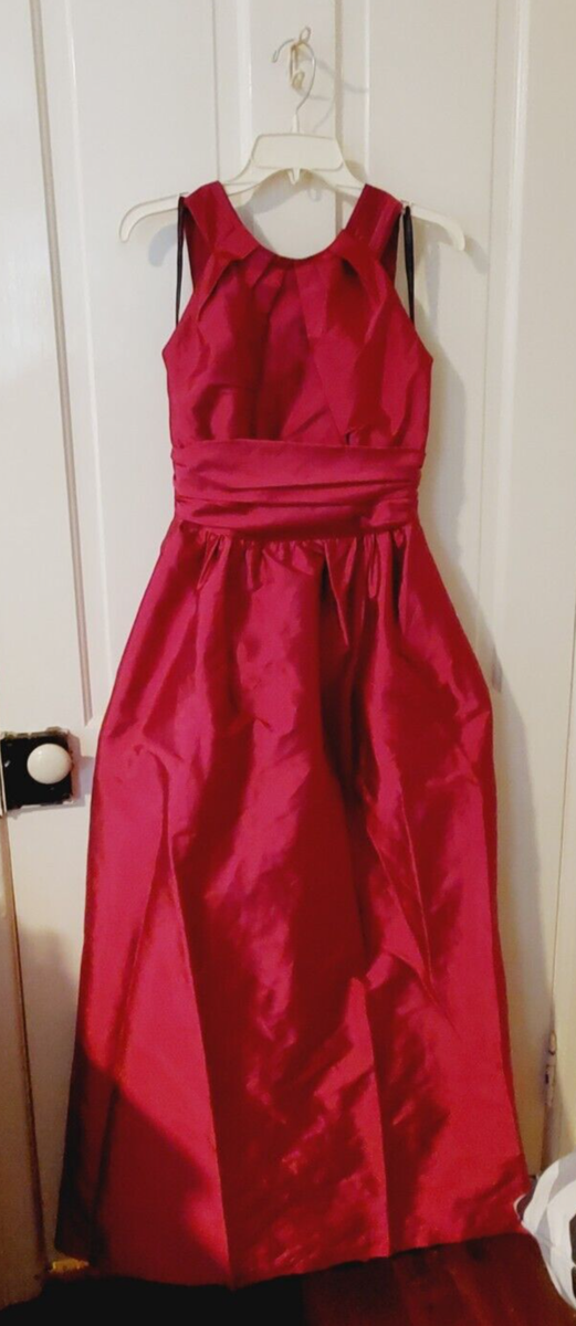 used alfred sung bridesmaid dresses Style D495 in Fruit Punch / Plum Gown Size 6- Worn 1 Time Deep V-Neck Dresses Black Girl Blue Prom Size:38 Short Jacket