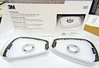 ✌️2) NEW 3M 502 FILTER ADAPTER 5000/6000 Series Respirator Cartridges LOT OF 2