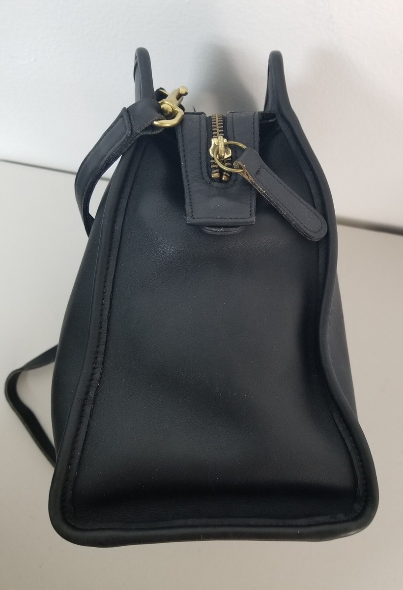 Vintage COACH #9995 Black Leather 