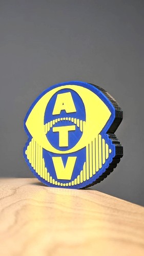 ATV Associated Television logo ITV Regional television Beena Studio - Picture 2 of 4