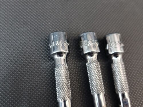 MATCO TOOLS 3-PIECE 1/4" DRIVE STANDARD CHROME EXTENSION 2" 4" 6" - Bild 4 von 16