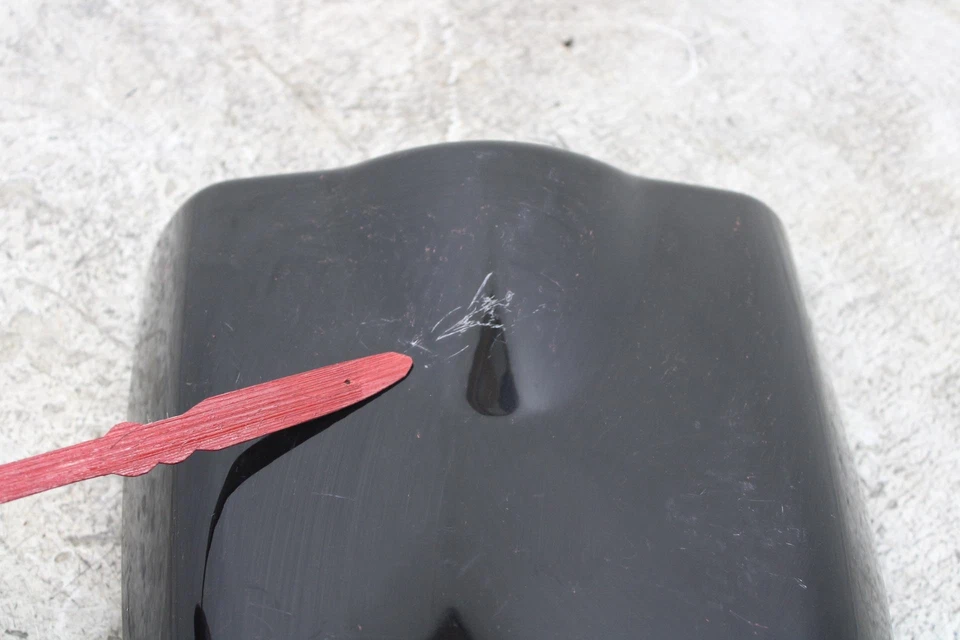 02 03 HONDA CBR954 RR CBR 954 OEM ASIENTO TRASERO NEGRO CUBIERTA DE CARENADO SOLA j1 Foto 4 de 4