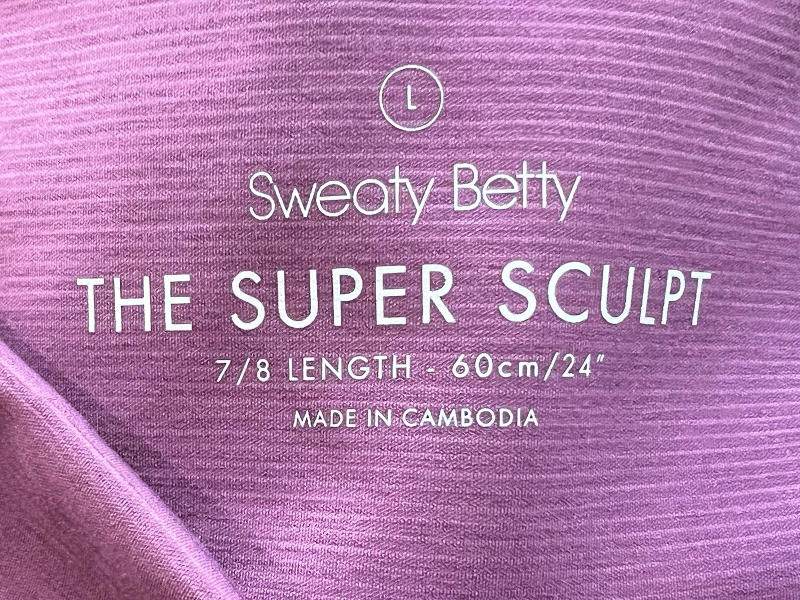 sweaty-betty super sculpt 7/8 running leggings