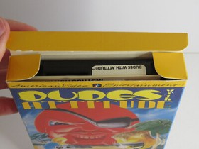 Dudes With Attitude (NES, 1990) CIB Complete In Box - Very Good Condition