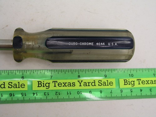 3/8" Clutch Head Screwdriver Duro Chrome USA 4644 - Picture 4 of 4