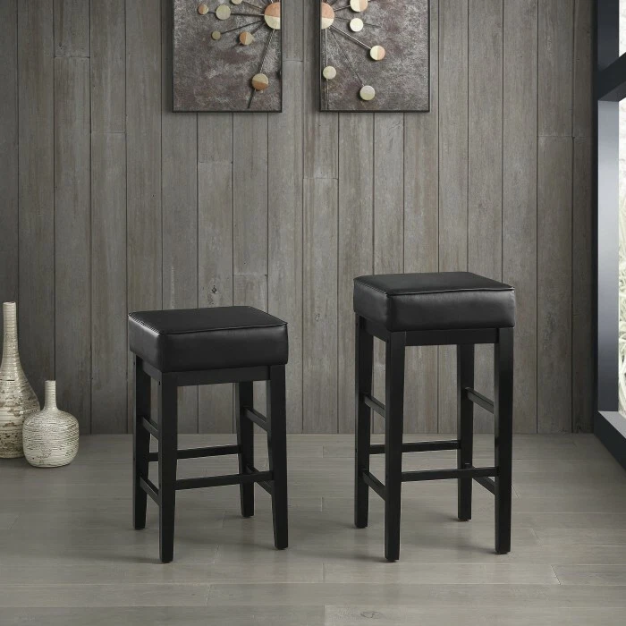 ELLENDALE COUNTER HEIGHT STOOL (SET OF 2), 26" SH & 30" SH - Image 2 of 4