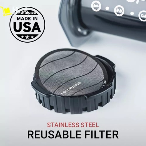 Aeropress Stainless Steel Reusable Filter - Metal Coffee Filter for Aeropress Or - Picture 2 of 6