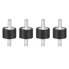 4X Rubber Vibration Isolator Mounts Shock Absorber Studs M4 x10mm US Stock N768