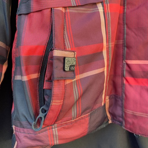 686 infidry Waterproof Insulated Ski Snow Jacket Women’s S Plaid Facet L1W922 - Picture 4 of 9